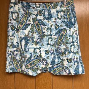 Girls Golf Paisley Print Women's L Skort tennis golf pickleball athletic